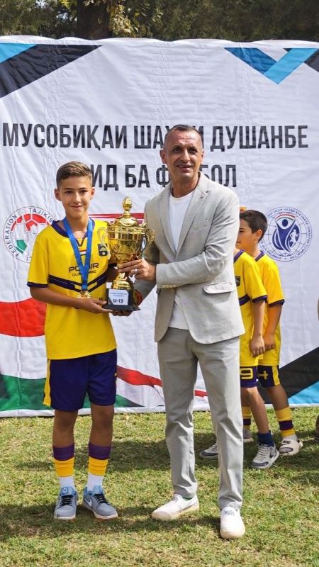 U13 Champion of Dushanbe, Tajikistan
